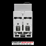 EATON 80 AMP 30mA DOUBLE POLE RCCB RCD TYPE AC EAM802RH YELLOW