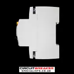 BRITISH GENERAL 63 AMP 30mA DOUBLE POLE RCCB RCD CUR6330