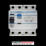 HAGER 40 AMP 30mA FOUR POLE RCCB RCD TYPE AC CD440U 164504
