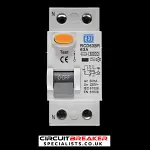 CED 63 AMP 6kA 30mA DOUBLE POLE RCCB RCD TYPE AC RCD63BR