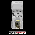GEC VYNCKIER 80 AMP 100mA DOUBLE POLE RCD TYPE AC DOJ 097/138282-100 RA80/2