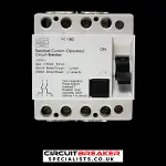 MK 80 AMP 100mA DOUBLE POLE RCCB RCD LN 6180