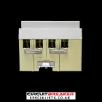 MK 80 AMP 100mA DOUBLE POLE RCCB RCD LN 6180