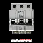 MEM 63 AMP CURVE C 6kA TRIPLE POLE MCB CIRCUIT BREAKER 633MC
