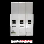 MEM 63 AMP CURVE C 6kA TRIPLE POLE MCB CIRCUIT BREAKER 633MC