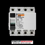 MERLIN GERIN 63 AMP 10kA 30mA FOUR POLE RCCB RCD TYPE AC 23128 RMG 630304