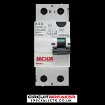 SECTOR 80 AMP 30mA DOUBLE POLE RCD TYPE AC 606501