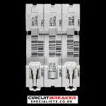 MERLIN GERIN 2 AMP CURVE B 10kA TRIPLE POLE MCB CIRCUIT BREAKER C60HB 25866