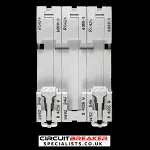 MERLIN GERIN 25 AMP CURVE B 10kA TRIPLE POLE MCB CIRCUIT BREAKER C60HB 25872