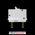 GENERAL ELECTRIC 5 AMP CURVE B 3kA CIRCUIT BREAKER MINI TRIP SMT5 PUSH PLUG IN