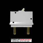 GENERAL ELECTRIC 5 AMP CURVE B 3kA CIRCUIT BREAKER MINI TRIP SMT5 PUSH PLUG IN