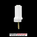 GENERAL ELECTRIC 5 AMP CURVE B 3kA CIRCUIT BREAKER MINI TRIP SMT5 PUSH PLUG IN