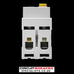 NIGLON 80 AMP 30mA DOUBLE POLE RCD TYPE AC RCD2-80/30