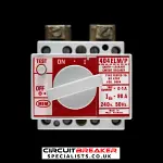 MEM 80 AMP 100mA DOUBLE POLE ELCB RCD 404ELM/P