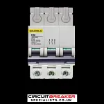 SQUARE D 16 AMP CURVE C 10kA TRIPLE POLE MCB CIRCUIT BREAKER KQ 10C316