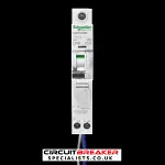 SCHNEIDER 45 AMP CURVE C 10kA 30mA RCBO TYPE A IC60H A9D11845