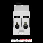 CASTLEC 40 AMP 30mA DOUBLE POLE RCD TYPE AC AUR1