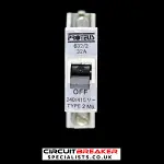 PROTEUS 32 AMP TYPE 2 M6 MCB CIRCUIT BREAKER 632/2 G