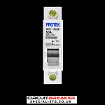 PROTEK 50 AMP CURVE B 6kA MCB CIRCUIT BREAKER MCB-150/2B