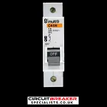 MERLIN GERIN 1 AMP TYPE 2 M6 MCB CIRCUIT BREAKER 8307 C45N