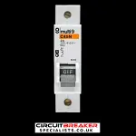 MERLIN GERIN 2 AMP TYPE 2 M6 MCB CIRCUIT BREAKER 8302 C45N