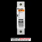 MERLIN GERIN 32 AMP TYPE 2 M6 MCB CIRCUIT BREAKER 8317 C45N