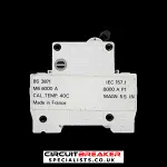 MERLIN GERIN 20 AMP TYPE 2 M6 TRIPLE POLE MCB CIRCUIT BREAKER 21346 C45N