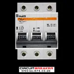 MERLIN GERIN 15 AMP TYPE 2 M3 TRIPLE POLE MCB CIRCUIT BREAKER 21306 C45
