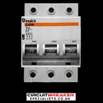 MERLIN GERIN 15 AMP TYPE 2 M6 TRIPLE POLE MCB CIRCUIT BREAKER 8450 C45N