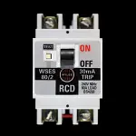 WYLEX 80 AMP 30mA DOUBLE POLE RCD WSES 80/2