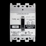 DORMAN SMITH 100 AMP 25kA TRIPLE POLE MCCB LOADLINE TYPE AA WHITE