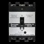DORMAN SMITH 63 AMP 15kA TRIPLE POLE MCCB LOADLINE TYPE AA