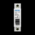 PROTEK 10 AMP CURVE B 6kA MCB CIRCUIT BREAKER MCB-110/2B