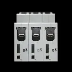 GEC VYNCKIER 32 AMP TYPE 3 M9 TRIPLE POLE MCB CIRCUIT BREAKER X332