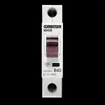 CONTACTUM 40 AMP CURVE B 10kA MCB CIRCUIT BREAKER 9040B BLACK