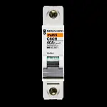 MERLIN GERIN 40 AMP TYPE 2 M9 MCB CIRCUIT BREAKER 25593 C60H MULTI9