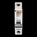 MERLIN GERIN 20 AMP TYPE 4 M9 MCB CIRCUIT BREAKER 25702 C60HD MULTI9
