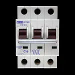 PROTEUS 16 AMP CURVE C 10kA TRIPLE POLE MCB CIRCUIT BREAKER 31016/3 PX300