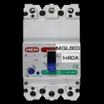 MEM 80 AMP 16kA TRIPLE POLE MCCB MGL803