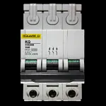 SQUARE D 6 AMP CURVE C 10kA TRIPLE POLE MCB CIRCUIT BREAKER KQ 10C306