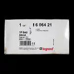 LEGRAND 40 AMP CURVE B 10kA 30mA RCBO TYPE AC 6064 21 DX3