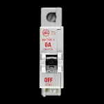 BILL 6 AMP TYPE 3 M9 MCB CIRCUIT BREAKER 3T061 RED