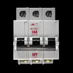BILL 16 AMP CURVE C M9 TRIPLE POLE MCB CIRCUIT BREAKER T163C RED