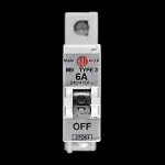 BILL 6 AMP TYPE 3 M9 MCB CIRCUIT BREAKER 3T061