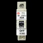 MEM 40 AMP TYPE 2 M9 MCB CIRCUIT BREAKER 401MB2