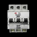 MEM 40 AMP TYPE 2 M9 TRIPLE POLE MCB CIRCUIT BREAKER 403MB2