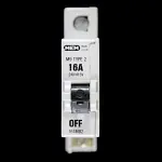 MEM 16 AMP TYPE 2 M9 MCB CIRCUIT BREAKER 161MB2 GREY