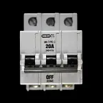 MEM 20 AMP CURVE C M9 TRIPLE POLE MCB CIRCUIT BREAKER 203MC