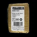 CRABTREE 32 AMP CURVE C 10kA 30mA DOUBLE POLE RCBO TYPE AC POLESTAR 602C/323