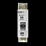 MEM 5 AMP TYPE 1 M6 MCB CIRCUIT BREAKER 51QEB 51 QEB